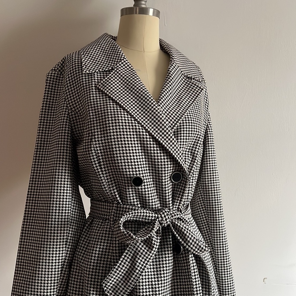 Houndstooth Coat